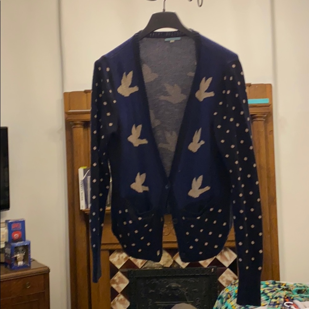 Anthropologie Bird Cardigan